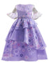 Girls Lavender Encanto Isabela Madrigal Dress 3-11 - SophiasStyle.com